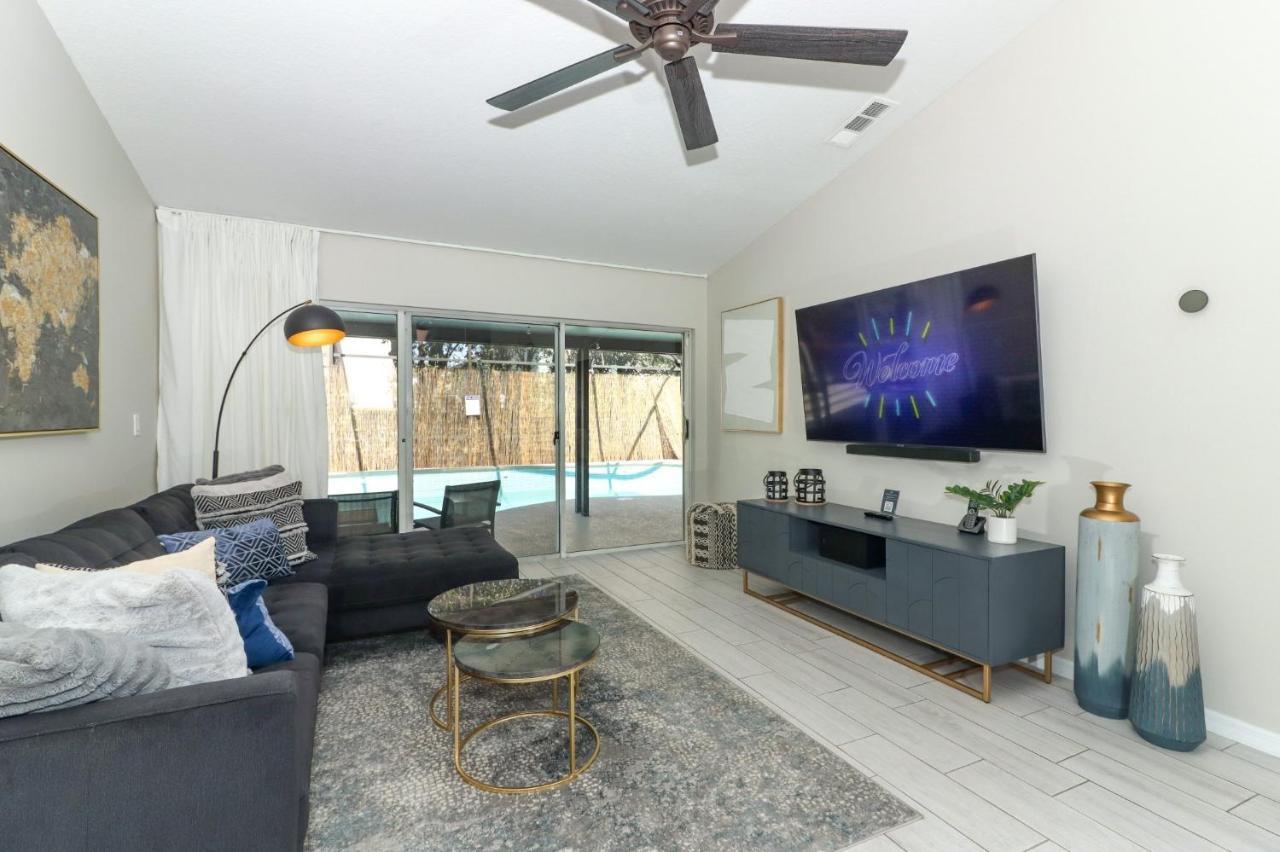 Lilys Stylish Villa Close To Disney Ideal For Long Stays Orlando Buitenkant foto